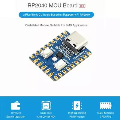 For Raspberry Pi RP2040-Zero Microcontroller PICO Development Core Board A6 U6K3 • $5.29