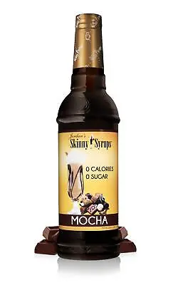 Jordan's Skinny Syrups Sugar Free Coffee Syrup Mocha Flavor Drink Mix Zero ... • $15.31