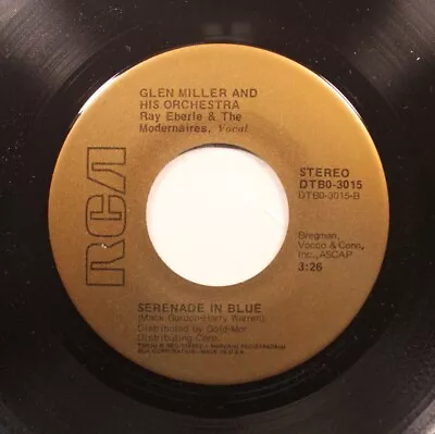 Jazz Nm! 45 Glen Miller And His Orchestra - Serenade In Blue / Me Melancholy Bab • $5