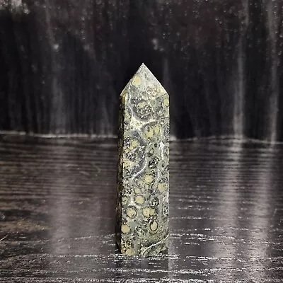 Kambaba Jasper Crystal Tower Point Carving Gift • £2.50