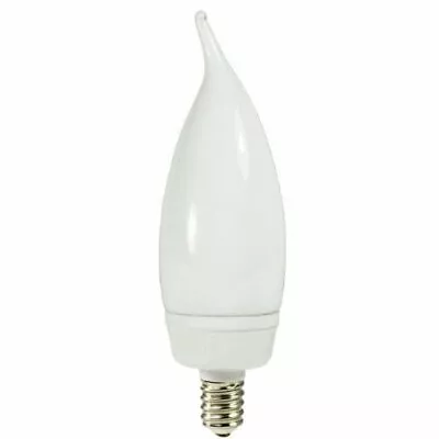 TCP 8TFC03F - 3 Watt CFL Light Bulb - Compact Fluorescent - Dimmable Flame Ti... • $16.35