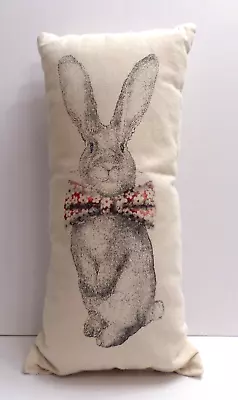 Maya Pickles Rabbit Bunny Decorative Pillow Easter Spring • $19.99