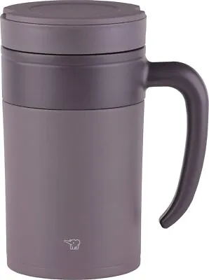 Zojirushi Stainless Tea Tumbler With Infusers 16-Ounce Brown SE-KAE48TA • $42