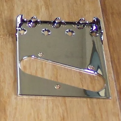 Telecaster® Bridge Plate For Bigsby~Fits 4 Hole Fender Vintage Holes~Nickel~New • $29.95