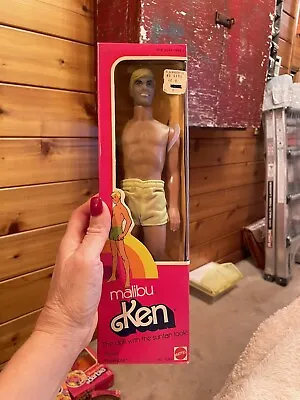 VINTAGE 1975 MALIBU KEN DOLL 1088 MATTEL NRFB BARBIE HONG KONG New Box • $80