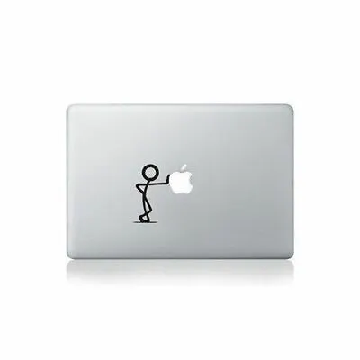 £3.49 • Buy Leaning Man MacBook 13, 15 Inch & MacBook Air 11 13 Inch Decal Sticker