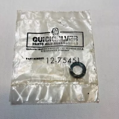 Quicksilver Mercruiser Fresh Water Cooling End Cap Fiber Washer 12-75451 • $8