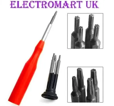 8 In 1 Small Precision Torx Screwdriver Set T4 T5 T6 T7 T8 T9 T10 T15 • £3.90