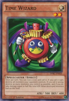 $4.10 • Buy Time Wizard DPBC-EN024 Common 1st Edition Near Mint YuGiOh Card