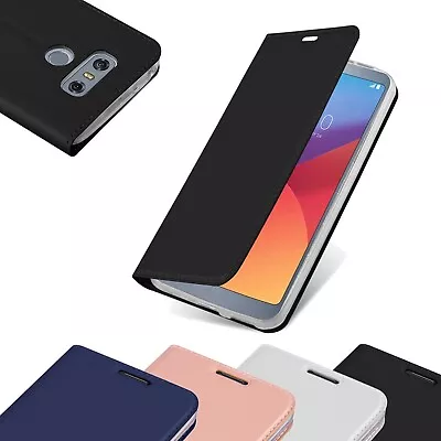 Case For LG G6 Phone Cover Protection Stand Wallet Magnetic • £8.99