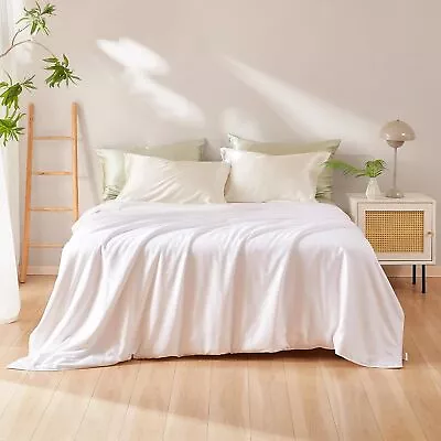 Pure Mulberry Silk Comforter Cool For Summer Grade 6A Natural Mulberry Silk Fill • $251.26