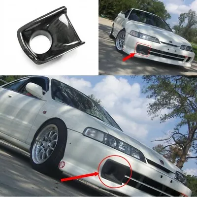 For Honda Integra DC2 JDM Carbon Fiber Front Bumper Vent Air Duct Intake Cover • $243.90