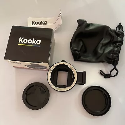 Kooka Lens Adapter Got Cannon EOS Lens To Sony NEX  Auto Focus KK-ENC99 Pro • $84.99