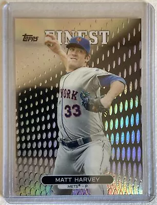 2013 Topps Finest Refractors #76 Matt Harvey • $0.99