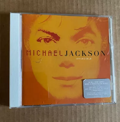 Michael Jackson : Invincible - Audio CD - Orange Booksleeve • $15