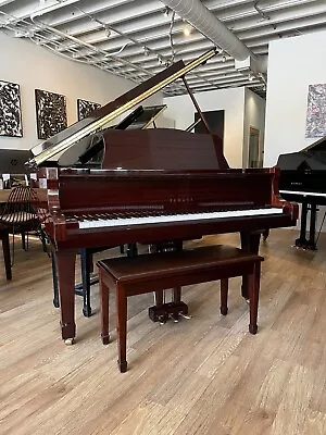 Yamaha C1 Baby Grand Piano 5'3  Polished Mahogany • $14995