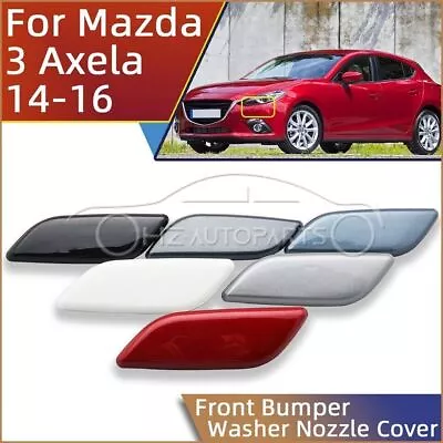 Car Front Bumper Headlamp Washer Nozzle Cover Cap For Mazda 3 M3 2014 2015 2016 • $14.37