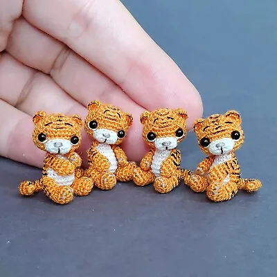 Custom Extremely Micro Tiger. Doll Pet. Dollhouse Miniature. Microtoysby • $54