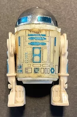 VINTAGE STAR WARS FIGURE- R2D2- Solid Dome - 1977- Taiwan • £22