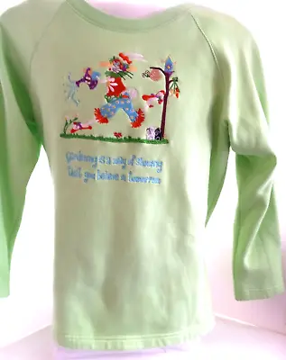 Women's Quacker Factory  Gardening Is A Way Of Showing...  Sweatshirt Sz. S... • $8.04