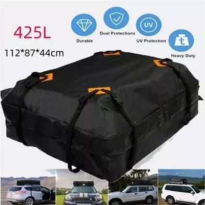 44x34x17inch Waterproof Car Roof Top Rack Carrier Cargo Bag Luggage Storage • $24.99