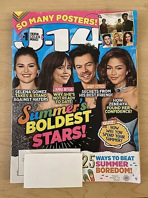 J-14 Magazine Teen Celebrity July 2023 W/ Posters Jonas Brothers Harry Styles • $10.99