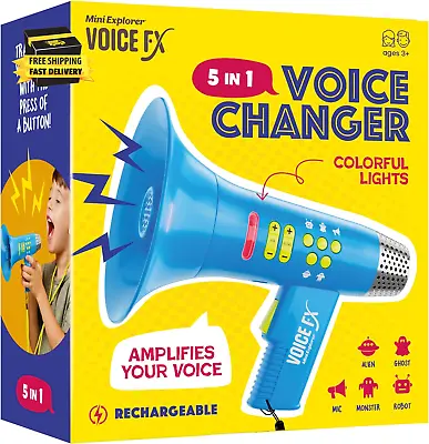 Voice Changer For Kids - Voice Changing Device For Boys & Girls Ages 3-8+ Olds - • $27.24