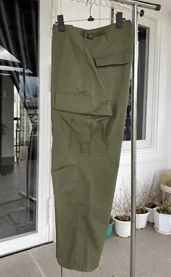 Vtg 60s Jungle Pants Poplin Military US Army Vietnam Era • $39.90