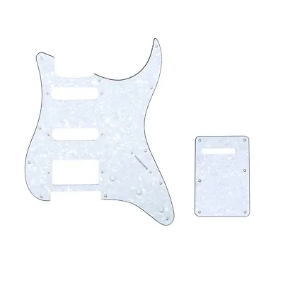 Musiclily HSS Pickguard & Back Plate Set For Fender Standard Strat Modern Guitar • $27.70