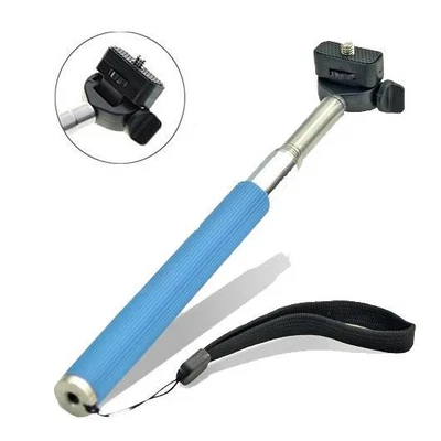 £8.99 • Buy Extendable Traveller Monopod Pro Selfie Stick For Sony Nikon Flip Canon Blue