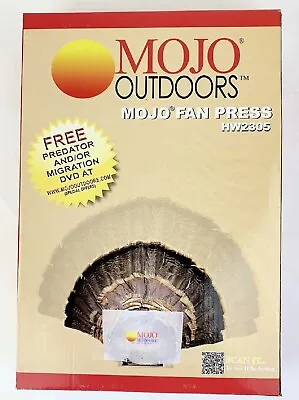 $6.97 • Buy Mojo Outdoors Turkey Fan Press Trophy Mount Hunting Decoy Blind Hide