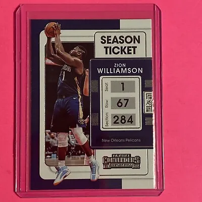 🔥🚨 Zion Williamson NBA Contenders Season Ticket New Orleans Pelicans🔥🚨 • $2.80