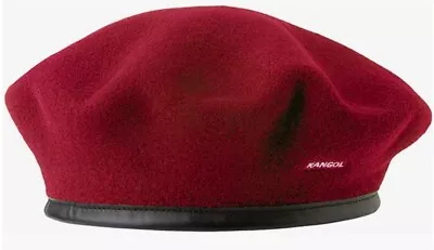 Kangol Original Monty Beret Basque Beret Wool Red New Trend • $57.88