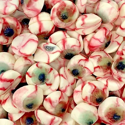 Jelly Eyeballs Retro Sweets Party Favours Candy Pick N Mix Halloween Horror • £14.88