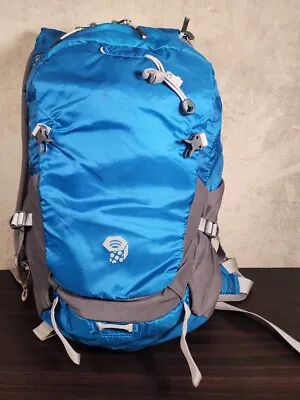 Mountain Hardwear Blue Agama Hiking Lightweight Nylon Backpack • $52