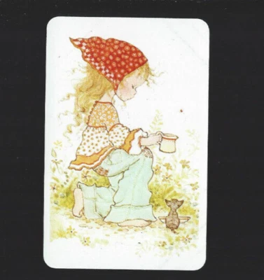 $3.50 • Buy Genuine Sarah Kay Swap Card   1970s