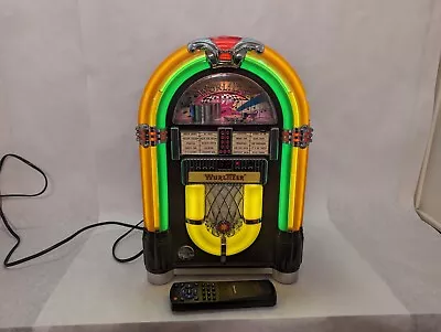 Wurlitzer Juke Box Stereo FM CD Player Model WR-18 Works New Remote - VIDEO • $225