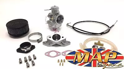 Norton Atlas Single Mikuni VM34 34mm Conversion Carburetor Kit MAP0388 • $389.95