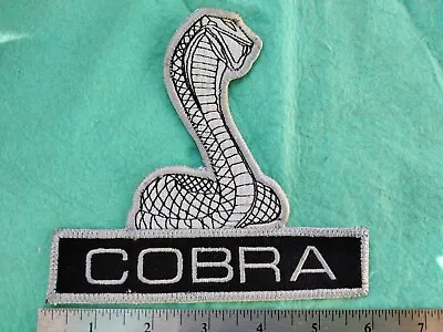 Die Cut Ford Cobra AC 350 500 Racing Dealer Uniform Hat 5  58 By 5 78  Patch • $13