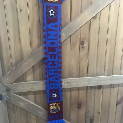 Fc Barcelona Soccer  Scarf • $19.99