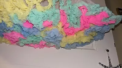 Vintage Square Dancing Crinoline Petticoat Multicolor  • $12