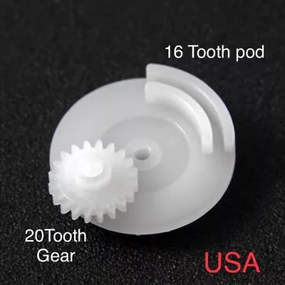 Odometer Repair Kit: 20 Tooth Gear + 16 Tooth Pod For Volvo 440 460 480 • $17.99