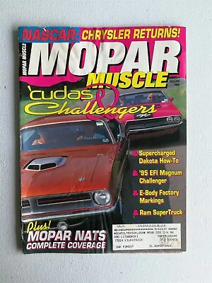 Mopar Muscle Dec/Jan 1996 - 1951 Chrysler K-310 - 1995 Dodge Magnum - 1970 Cuda • $6.99