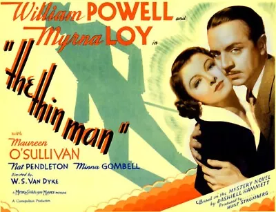 1934 The Thin Man Movie Poster Metal Fridge Magnet 2.7x4 8392 • $5.95