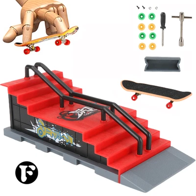 £10.89 • Buy Skate Park Ramp Kit Tech Deck Mini Fingerboard Finger Board Ultimate Park Gifts
