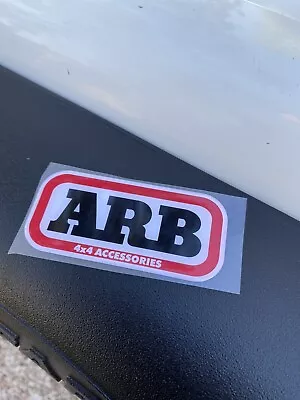 ARB Domed Decal Sticker Resin 92x42 Deluxe Bullbar Roof Rack Nissan Toyota • $16.90