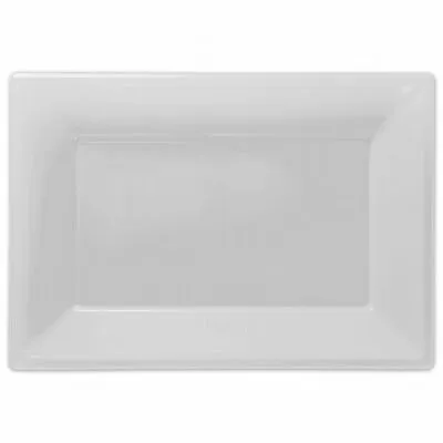 £2 • Buy Candy Buffet Frosty White Serving Platters X 3