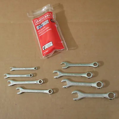 New CRAFTSMAN CMMT17996 Metric MM Midget Ignition Mini Combination Wrench Set • $17.53