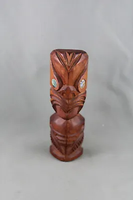 Vintage Maori Teko - Rongo God Of Peace Hand Carved - Made From Wood • $50.39