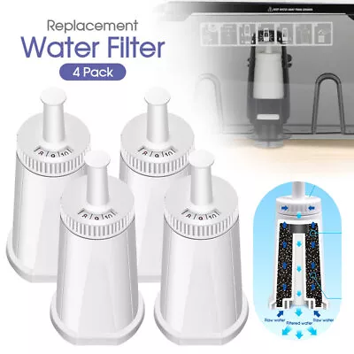 4 Pack Replacement Water Filter Compatible With Breville Oracle Barista Bambino • $30.69